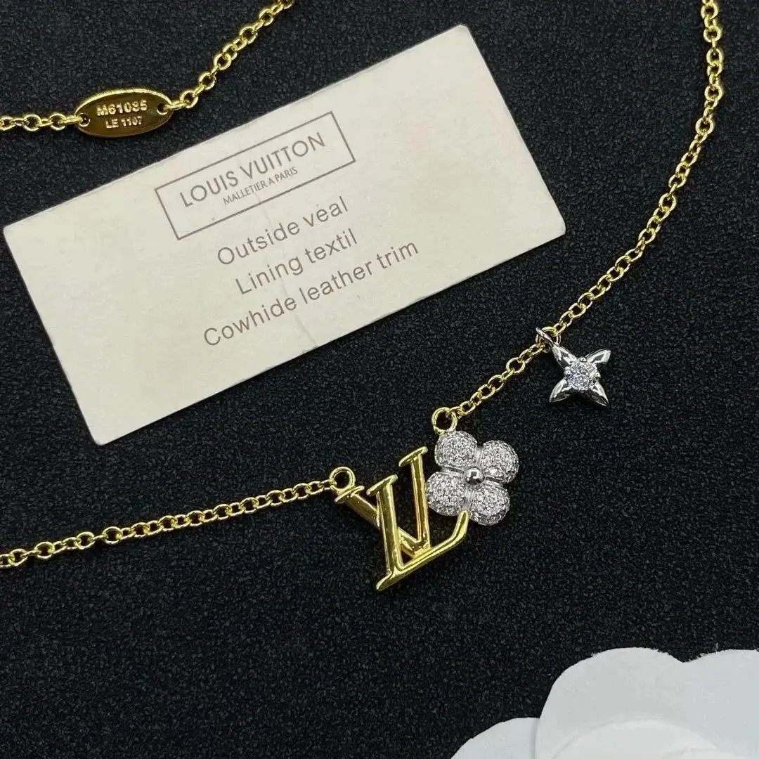 Louis Vuitton LV Flower Charm Necklace